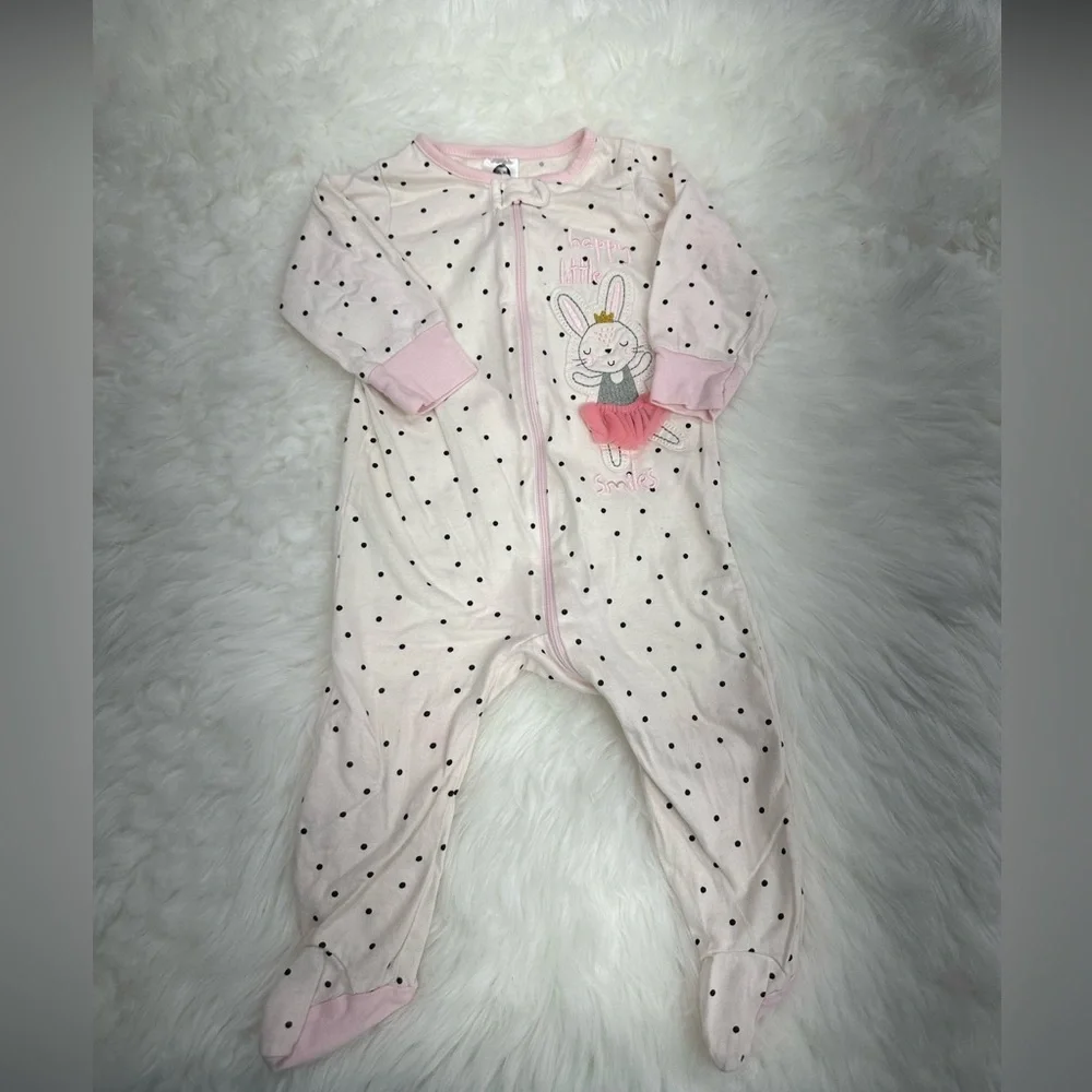 Gerber 6-9 months footies baby girl